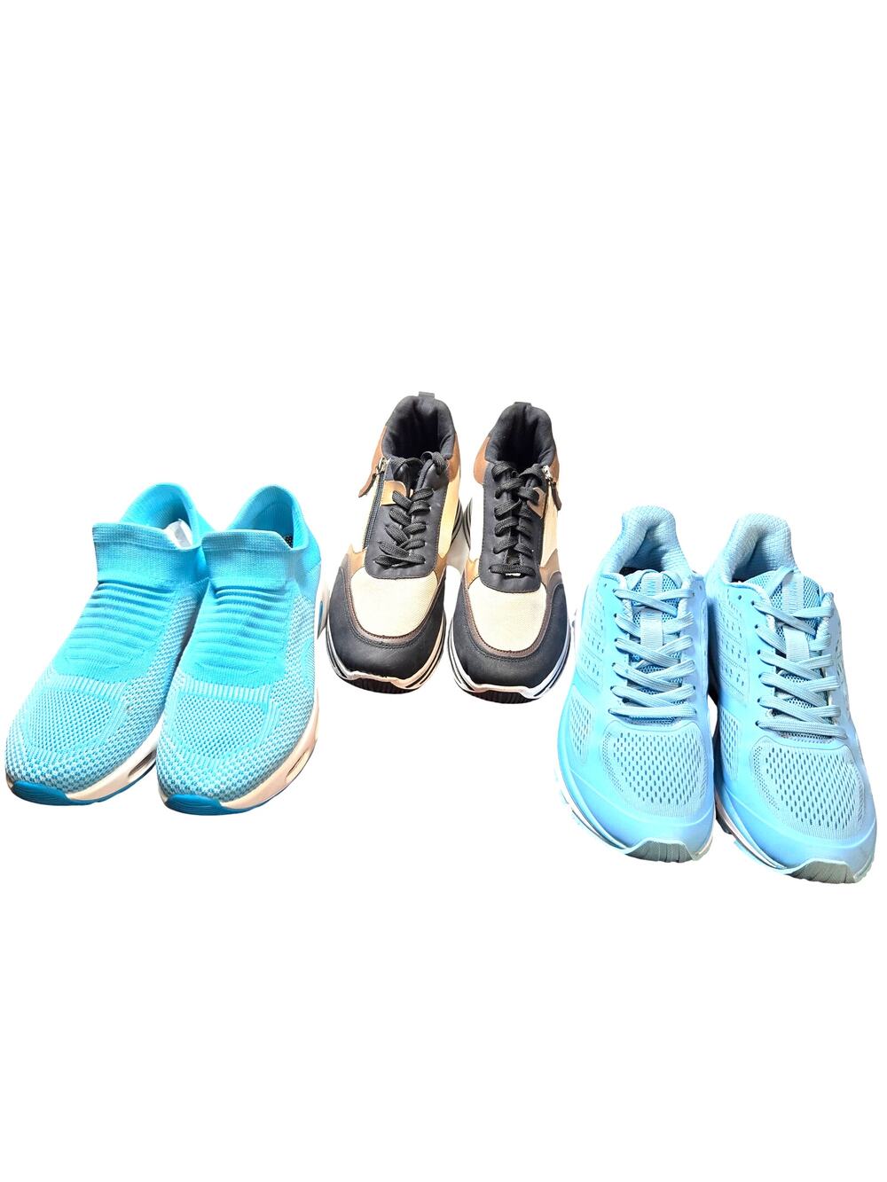 Rouge + More Size 11 Athletic Tennis Sneakers Women's Lot of 3 Pairs Bulk Shoes